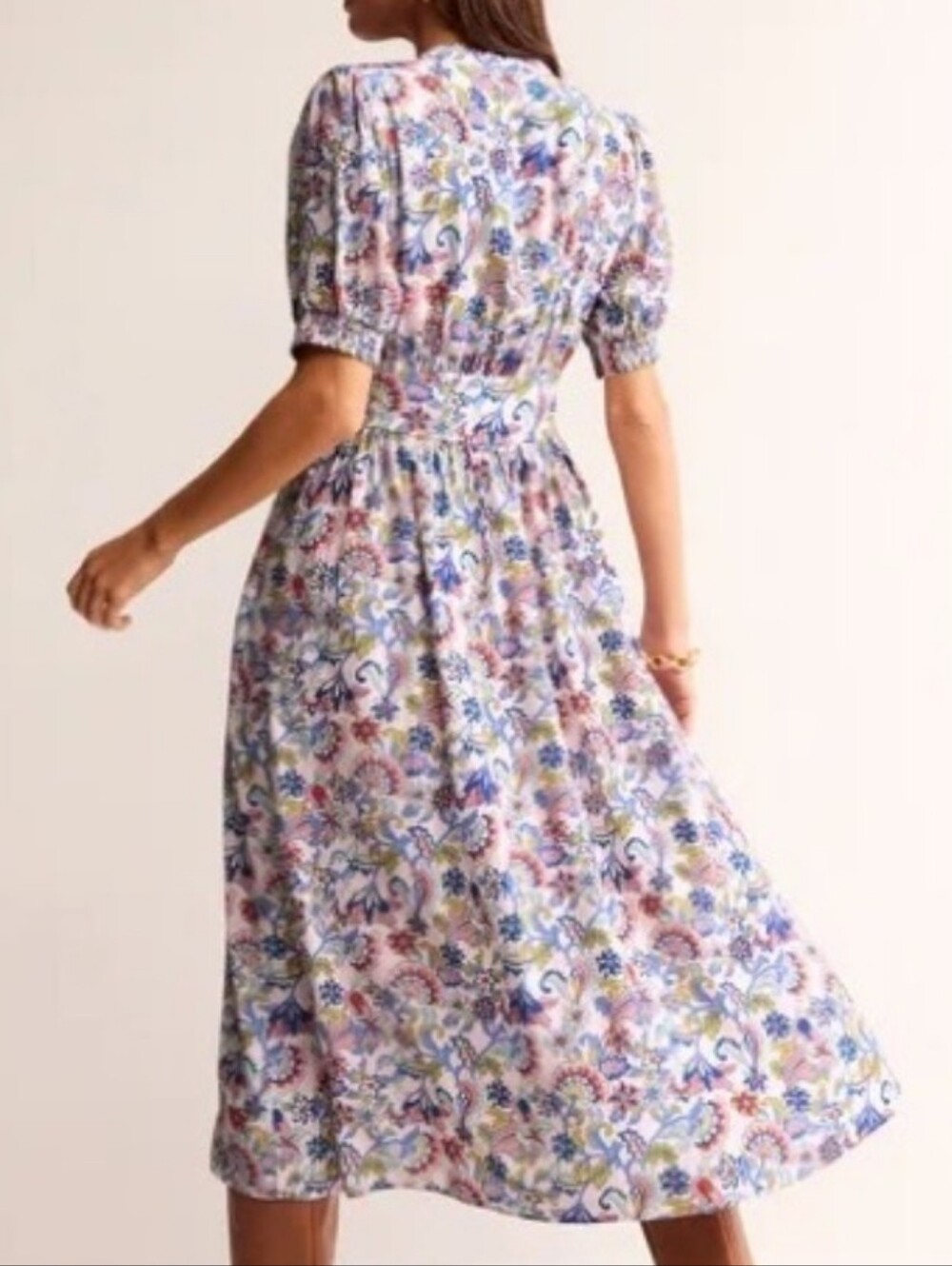 Boden Elsa Midi Tea Dress - Picture 4 of 10